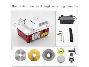 96W mini precision table saw, multi-function wood table 9200/min Small cutting machine diy model multifunctional household mini chainsaw(High version accessories match) 96W mini precision table saw, multi-function wood table 9200/min Small cutting machine diy model multifunctional household mini chainsaw(High version accessories match)