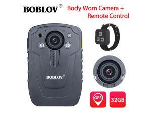 HD 1296P 32GB 2.0" Body Worn Camera GPS Recorder Night Vision Security Guard Camcorder + Remote Control HD 1296P 32GB 2.0" Body Worn Camera GPS Recorder Night Vision Security Guard Camcorder + Remote Control