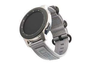 UAG Samsung Galaxy Watch Band 42mm/Active 1 & 2/Gear Sport, fits 20mm Lugs, Nato Grey UAG Samsung Galaxy Watch Band 42mm/Active 1 & 2/Gear Sport, fits 20mm Lugs, Nato Grey