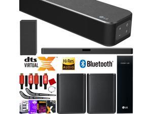 LG SN5Y High Res Sound Bar + Rear Speakers 4.1ch Surround Sound Wireless Bundle LG SN5Y High Res Sound Bar + Rear Speakers 4.1ch Surround Sound Wireless Bundle