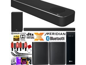 LG SN8YG Sound Bar w/ Dolby Atmos + Rear Speakers 5.1.2ch Surround Sound Bundle LG SN8YG Sound Bar w/ Dolby Atmos + Rear Speakers 5.1.2ch Surround Sound Bundle