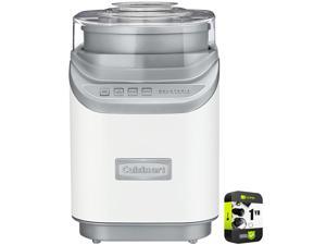 Cuisinart Cool Creations Ice Cream Maker White with Extended Warranty Cuisinart Cool Creations Ice Cream Maker White with Extended Warranty