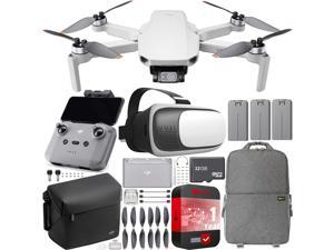 DJI Mini 2 Drone 4K Video Quadcopter Fly More Combo + Backpack & FPV Headset Bundle DJI Mini 2 Drone 4K Video Quadcopter Fly More Combo + Backpack & FPV Headset Bundle