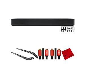 LG SK1 2.0-Channel Compact Sound Bar with Bluetooth w/ Accessories Bundle