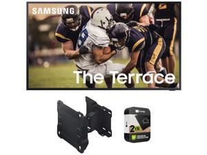 Samsung 55 The Terrace QLED 4K UHD HDR Smart TV  Wall Mount Extended Warranty