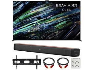 Sony BRAVIA XR A95L 65 QDOLED 4K HDR Smart TV 2023 w Deco Home 60W Soundbar Bundle