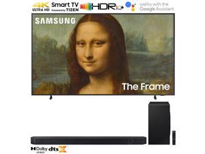 Samsung 55 The Frame QLED 4K UHD Quantum HDR Smart TV w Qseries 712 Ch Soundbar