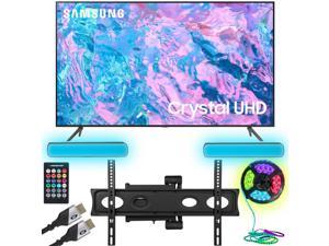 Samsung UN58CU7000 58 Crystal UHD 4K Smart TV 2023 w Monster TV Wall Mount Kit