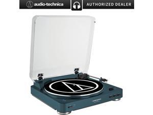 Audio-Technica AT-LP60NV-BT Fully Automatic Bluetooth Wireless Belt-Drive Stereo Turntable - Navy