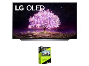 LG OLED65C1PUB 65 Inch 4K Smart OLED TV w/ AI ThinQ 2021 + Premium Warranty Bundle