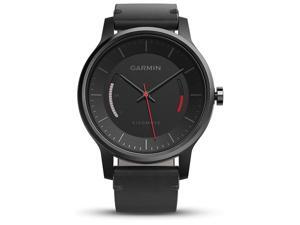 Garmin Vivomove Classic Activity Tracking Watch Black With Leather Band