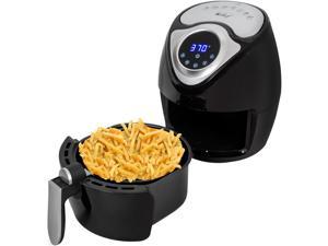 Deco Chef XL 37 QT Digital Air Fryer With 7 Smart Programs LCD Touch Screen OilLess NonStick Coated Countertop Healthy Kitchen Safe Frying Station
