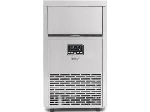 Deco Chef Commercial Ice Maker 99lb Every 24 Hours 33lb Storage Capacity Stainless Steel Great for Hotels, Restaurants, Bars, Homes, Offices Includes Connection Hoses and Ice Scoop Deco Chef Commercial Ice Maker 99lb Every 24 Hours 33lb Storage Capacity Stainless Steel Great for Hotels, Restaurants, Bars, Homes, Offices Includes Connection Hoses and Ice Scoop