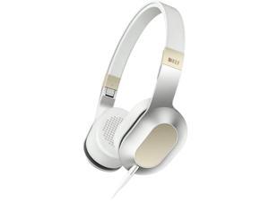 KEF M400 Hi-Fi On-Ear Headphones (White)