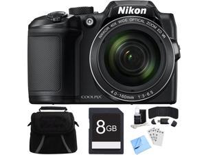 Nikon COOLPIX B500 16MP 40x Optical Zoom Digital Camera w/ Built-in Wi-Fi 8GB Bundle Nikon COOLPIX B500 16MP 40x Optical Zoom Digital Camera w/ Built-in Wi-Fi 8GB Bundle