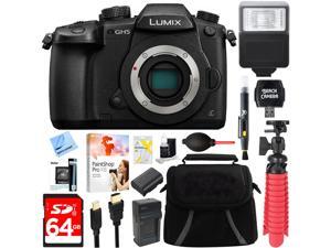 Panasonic LUMIX GH5 Digital Camera w/ WiFi (Body) + 64GB Flash Memory Bundle Panasonic LUMIX GH5 Digital Camera w/ WiFi (Body) + 64GB Flash Memory Bundle