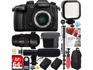 Panasonic LUMIX GH5 4K Mirrorless Digital Camera Body + 14mm f/2.8 Lens Bundle Panasonic LUMIX GH5 4K Mirrorless Digital Camera Body + 14mm f/2.8 Lens Bundle