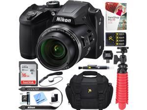 Nikon COOLPIX B500 16MP 40x Optical Zoom Digital Camera - + 16GB Bundle Nikon COOLPIX B500 16MP 40x Optical Zoom Digital Camera - + 16GB Bundle