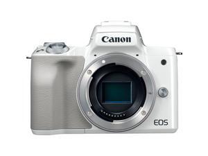 Canon EOS M50 Mirrorless Digital Camera (White) with 15-45mm Lens Canon EOS M50 Mirrorless Digital Camera (White) with 15-45mm Lens