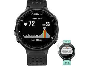 Garmin Forerunner 235 GPS Watch with Heart Rate Monitor Black + Screen Protector Garmin Forerunner 235 GPS Watch with Heart Rate Monitor Black + Screen Protector