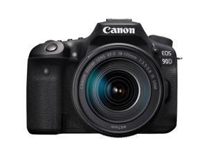 Canon EOS 90D DSLR Camera with 18-135mm Lens