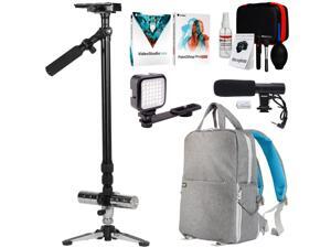 Vivitar Professional 59" Photo/Video Stabilizer with Tripod Base and Deco Gear Bundle Vivitar Professional 59" Photo/Video Stabilizer with Tripod Base and Deco Gear Bundle