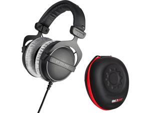 BeyerDynamic DT 770 PRO 250 Ohms Studio Headphones with Deco Gear Hardbody Case Bundle