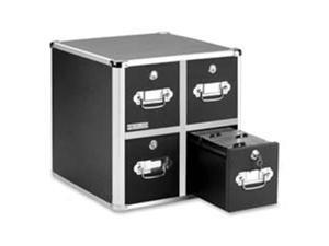 Ideastream Products IDEVZ01049 Vaultz CD Cabinet- 4-Drawer- 8-.50in.x15in.x14in.- 660 Cap Ideastream Products IDEVZ01049 Vaultz CD Cabinet- 4-Drawer- 8-.50in.x15in.x14in.- 660 Cap