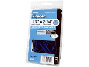 ITW Brands 24310 75 Pack 0.19 x 2.75 Hex Washer Head Concrete Anchors ITW Brands 24310 75 Pack 0.19 x 2.75 Hex Washer Head Concrete Anchors