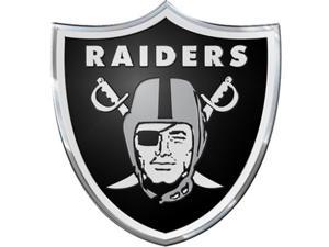 Oakland Raiders Full Color Auto Emblem