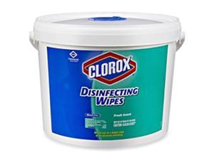 Disinfecting Wipes, 7 x 7, Fresh Scent, 700/Bucket CLO31547