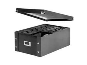 Ideastream Products IDESNS01658 Storage Box- CD- 10-.25in.x13-.75in.x6in.- 60 CDs- Leather Like- Black Ideastream Products IDESNS01658 Storage Box- CD- 10-.25in.x13-.75in.x6in.- 60 CDs- Leather Like- Black