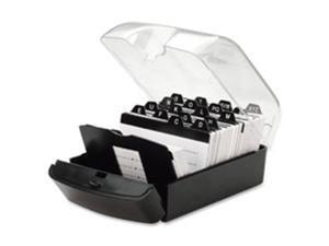 Lorell Card File 650 Capacity Black 01029 Lorell Card File 650 Capacity Black 01029