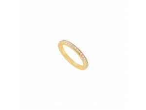 Fine Jewelry Vault UBJS1816BY14D-101RS4 Diamond Ring 14K Yellow Gold, 0.25 CT - Size 4 Fine Jewelry Vault UBJS1816BY14D-101RS4 Diamond Ring 14K Yellow Gold, 0.25 CT - Size 4