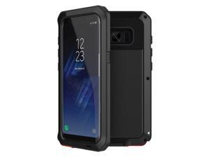 For Samsung Galaxy S8 plus Case Luxury Doom Armor Dirt Shock Metal Phone Cases For Samsung Galaxy S8+ Case(Black)