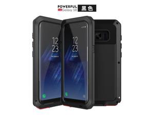 For Samsung Galaxy S8 Case Luxury Doom Armor Dirt Shock Metal Phone Cases For Samsung Galaxy S8 Case(Black)