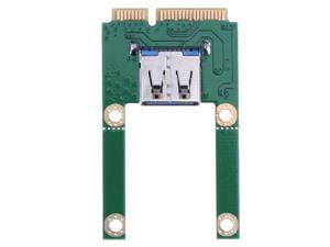 Mini PCI-E PCI Express to USB 2.0 Adapter Expansion Card Laptop Add On Cards for Mini USB Devices for USB Bluetooth Adapter Mini PCI-E PCI Express to USB 2.0 Adapter Expansion Card Laptop Add On Cards for Mini USB Devices for USB Bluetooth Adapter
