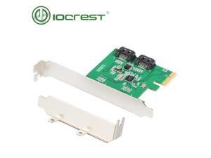 IOCREST 2 Port SATA III PCI-e 2.0 x1 RAID Card with low profile bracket IOCREST 2 Port SATA III PCI-e 2.0 x1 RAID Card with low profile bracket
