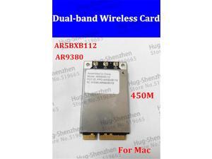 AR5BXB112 AR9380 Dual-Band Mini PCI-E 450Mbps Airport Wireless Wifi Card for WIN10 MAC No Drive AR5BXB112 AR9380 Dual-Band Mini PCI-E 450Mbps Airport Wireless Wifi Card for WIN10 MAC No Drive