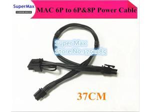 20pcs Mac Pro mini 6pin to 6pin & 8pin(6+2) PCI-e Dual Power Cable 37cm for Video Graphic Card gtx285 8800gt 20pcs Mac Pro mini 6pin to 6pin & 8pin(6+2) PCI-e Dual Power Cable 37cm for Video Graphic Card gtx285 8800gt