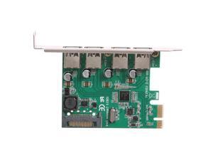 VAKIND PCI-E Expansion Post Card 4 Ports USB 3.0 PCI Express Card 5Gbps Compatible for Windows XP/7/8/8.1/10 with Optical Disc VAKIND PCI-E Expansion Post Card 4 Ports USB 3.0 PCI Express Card 5Gbps Compatible for Windows XP/7/8/8.1/10 with Optical Disc