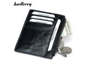 Genuine Leather Rfid Men Or Women Card Holder Wallets Zipper Coin Pocket Male Credit Card Purse Female Ladies Small Wallet Purse Genuine Leather Rfid Men Or Women Card Holder Wallets Zipper Coin Pocket Male Credit Card Purse Female Ladies Small Wallet Purse
