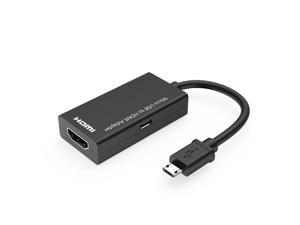 MHL Micro USB a VGA e Audio 3.5mm Adattatore per Samsung Galaxy 3 2 Note 1 S2 S3 