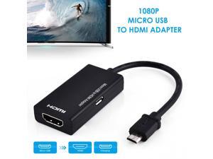 SOONHUA Micro USB To HDMI Converter Adapter For TV 1080P HD HDMI Audio Video Cable For Samsung Huawei Android Phone Tablet SOONHUA Micro USB To HDMI Converter Adapter For TV 1080P HD HDMI Audio Video Cable For Samsung Huawei Android Phone Tablet
