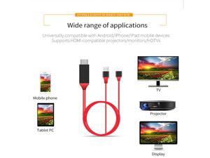 1080P Micro USB to HDMI Cable Adapter Converter for Samsung S6/S7/S8 Plus iPhone HDMI Cable 1080P Micro USB to HDMI Cable Adapter Converter for Samsung S6/S7/S8 Plus iPhone HDMI Cable