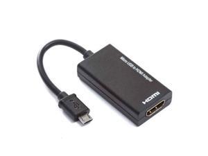 Micro USB Male to HDMI Female Adapter 1080P HDMI Cable for Android Phone Tablet TV Support 192KHz Digital Audio / 60Hz HD Video Micro USB Male to HDMI Female Adapter 1080P HDMI Cable for Android Phone Tablet TV Support 192KHz Digital Audio / 60Hz HD Video