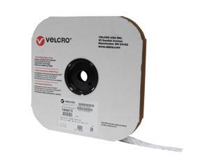 VELCRO® Brand Hook 88 5/8" White Pressure Sensitive Adhesive 72 - 25 Yard Roll