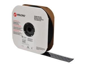 Black VELCRO Tape 191195 1 Per Case 2 x 75 for Home & Office Loop Individual Strips 
