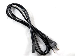 2-Prong European EU 6 Ft 6 Feet AC Wall Power Cord for Dell Inspiron / HP Stream Envy Pavilion Lenovo Ideapad Yoga Sony VAIO Toshiba Chromebook 2 Satellite Asus Transformer Acer Samsung Laptop 2-Prong European EU 6 Ft 6 Feet AC Wall Power Cord for Dell Inspiron / HP Stream Envy Pavilion Lenovo Ideapad Yoga Sony VAIO Toshiba Chromebook 2 Satellite Asus Transformer Acer Samsung Laptop