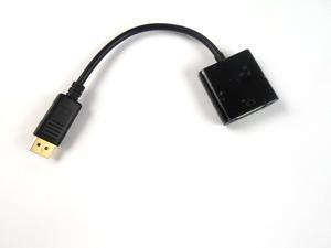 DisplayPort DP To DVI Female Convertor Adapter Cable For ThinkPad & PC 1080P